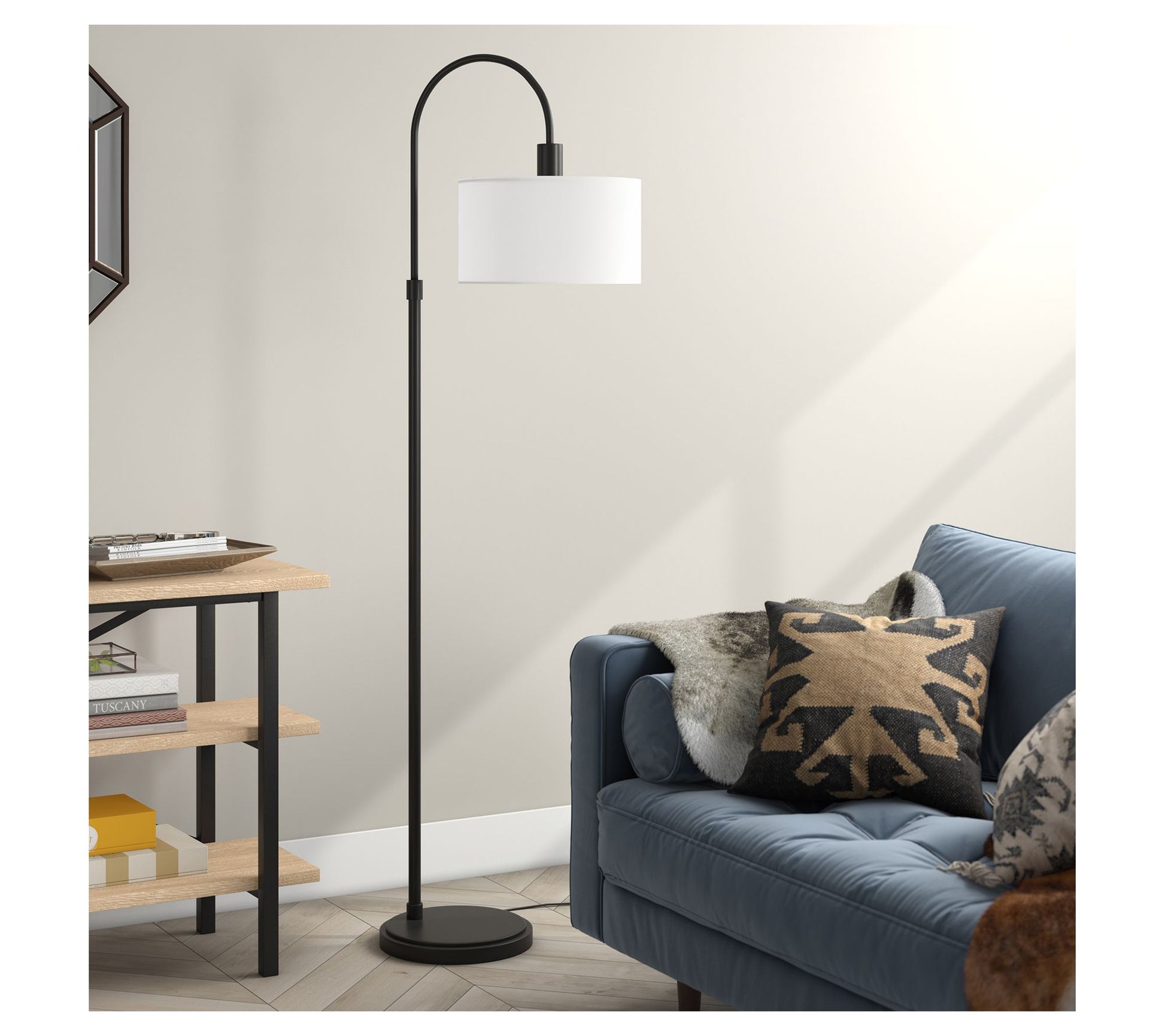 Hudson&Canal Veronica Arc Floor Lamp
